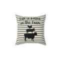 Farm Animal Stack pillow | striped farmhouse decor, "Life is Better on the Farm", County Home Deco, Rustic Farmhouse Pillow, New Home Gift