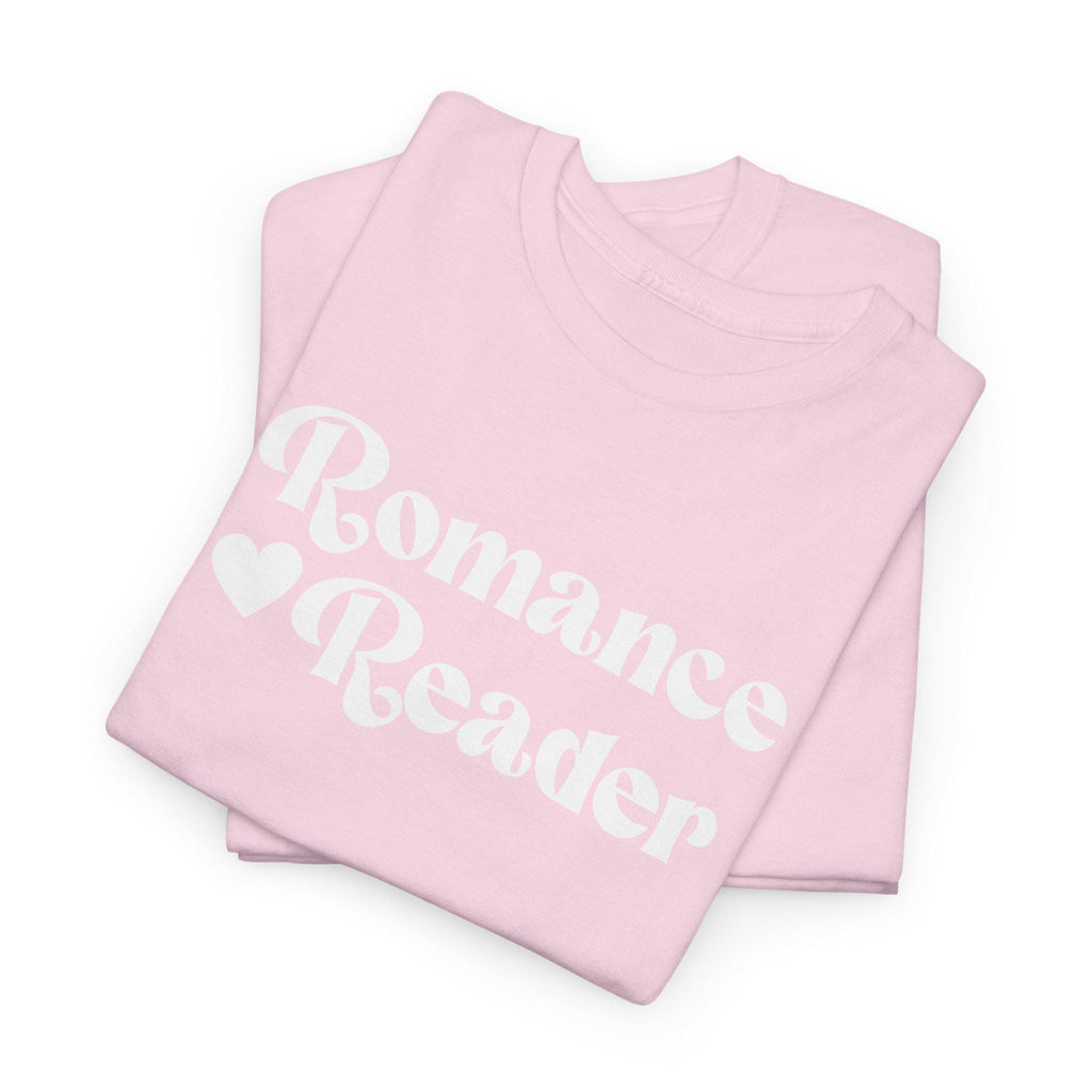 Romance Reader T-Shirt | Vintage Script Book Lover Tee