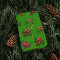 Red Cardinal Holiday Wrapping Paper | Fine Art Paper