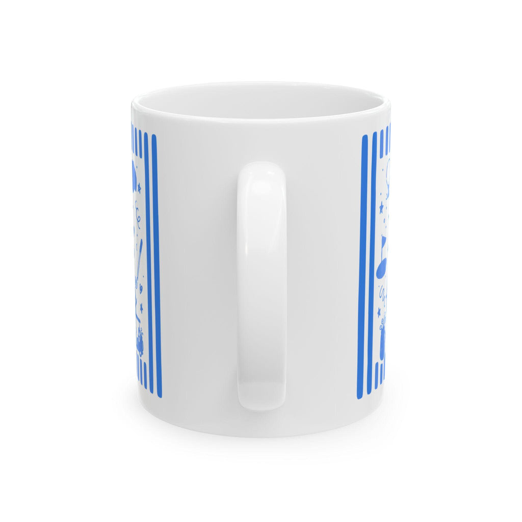Life Is Better on the Fairway Mug | Golf Coffee Cup, Golfer Ceramic Mug, Golfer Gift Coffee Mug, Doddle Graphic Golf Mug