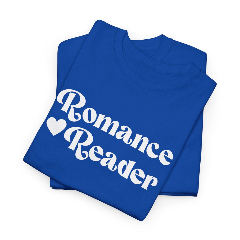 Romance Reader T-Shirt | Vintage Script Book Lover Tee