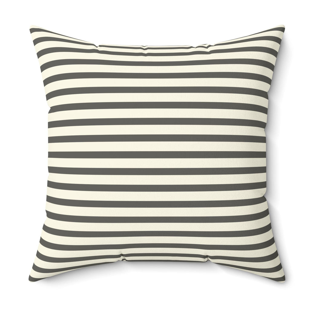Welcome to our Ranch Horse Pillow | Striped Farmhouse Throw Pillow, Farmhouse Living Room Deco, Country Cottage Deco, New Home Gift