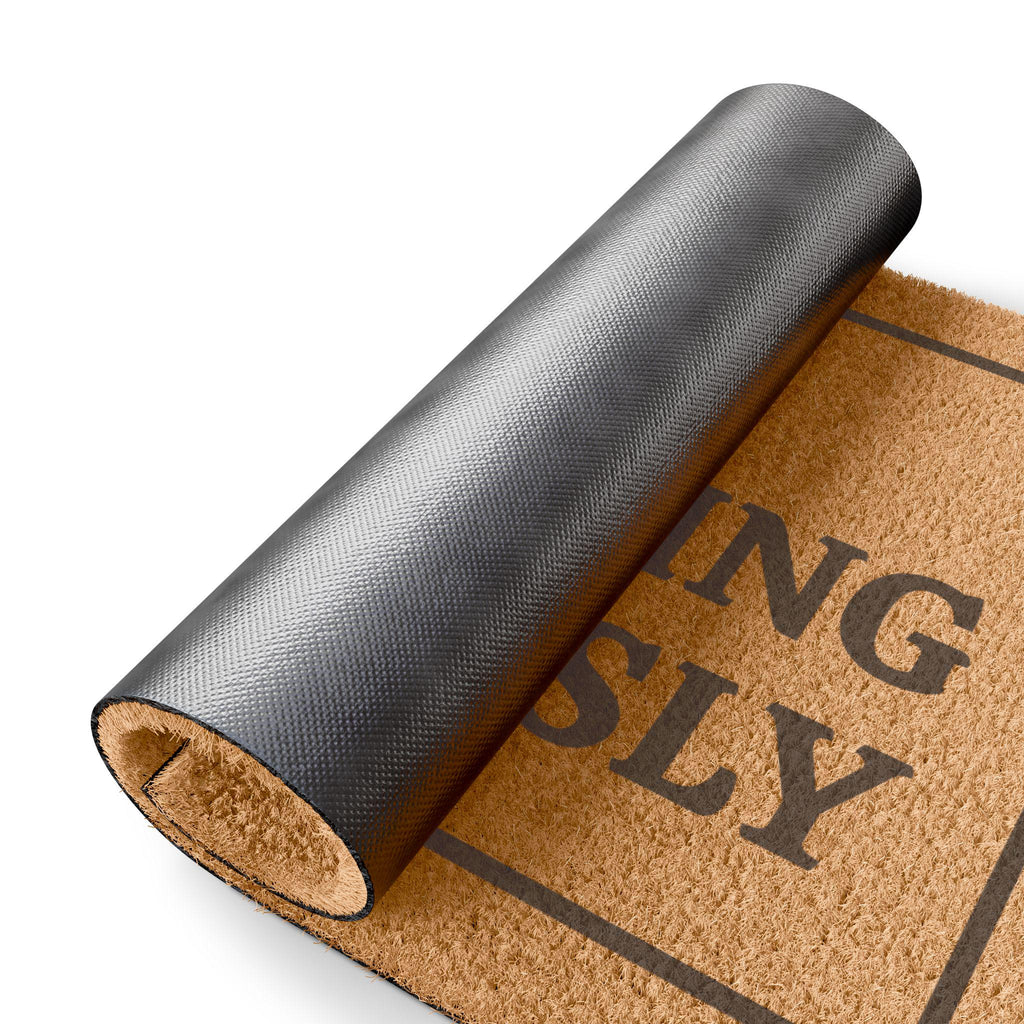 No Soliciting Coir Doormat | Cheeky Welcome Mat