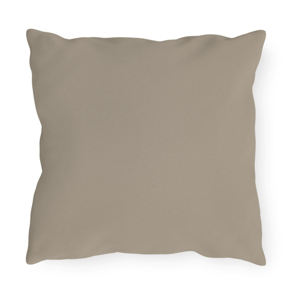 Nautical Conch Shell Pillow | Coastal Seaside Accent, Outdoor Porch Cushion