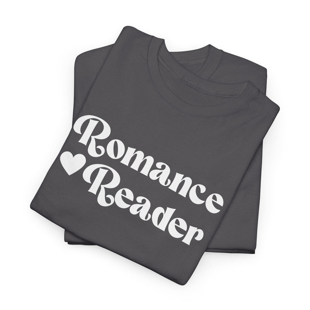 Romance Reader T-Shirt | Vintage Script Book Lover Tee