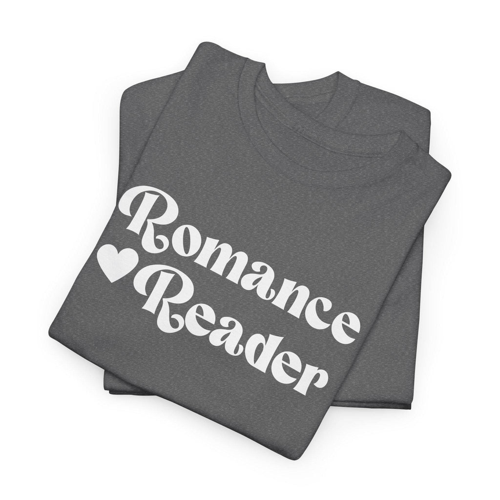 Romance Reader T-Shirt | Vintage Script Book Lover Tee